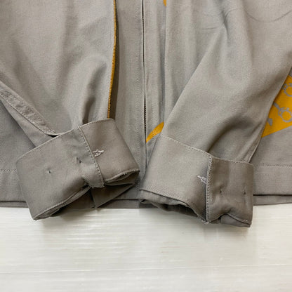 【中古品】【メンズ】 HYSTERIC GLAMOUR ヒステリックグラマー DETROIT ROCK RACING JKT 02243AB11 デトロイト ロック レーシング ジャケット ライトアウター 140-260108-ks-03-fuz サイズ：S カラー：グレー 万代Net店