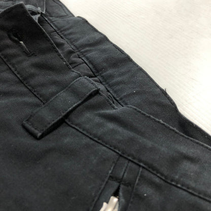 【現状渡し品】【メンズ】 KADOYA カドヤ COTTON RIDING PANTS コットン ライディング パンツ ボトムス 156-260109-ks-10-tei サイズ：31 カラー：ブラック 万代Net店