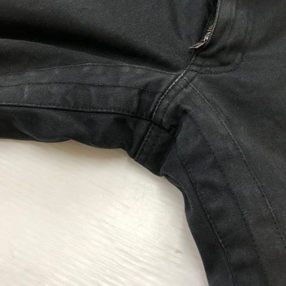 【現状渡し品】【メンズ】 KADOYA カドヤ COTTON RIDING PANTS コットン ライディング パンツ ボトムス 156-260109-ks-10-tei サイズ：31 カラー：ブラック 万代Net店