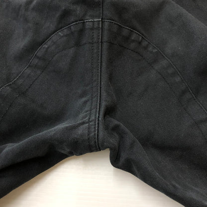 【現状渡し品】【メンズ】 KADOYA カドヤ COTTON RIDING PANTS コットン ライディング パンツ ボトムス 156-260109-ks-10-tei サイズ：31 カラー：ブラック 万代Net店