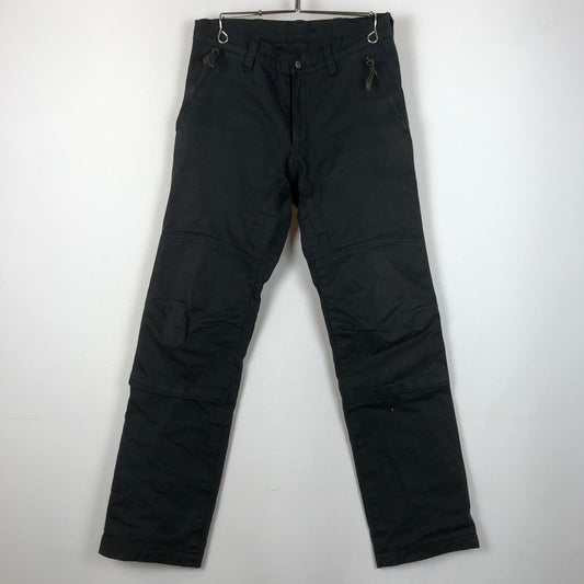 【現状渡し品】【メンズ】 KADOYA カドヤ COTTON RIDING PANTS コットン ライディング パンツ ボトムス 156-260109-ks-10-tei サイズ：31 カラー：ブラック 万代Net店