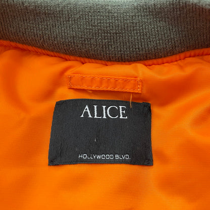 【中古品】【メンズ】 ALICE HOLLYWOOD アリスハリウッド × F.M.C.D エフエムシーディー 別注 コラボ ALICE CUSTOM BOMBER JACKET アリス カスタム ボンバー ジャケット アウター 141-260107-ks-16-tei サイズ：M カラー：TYPE 1 万代Net店