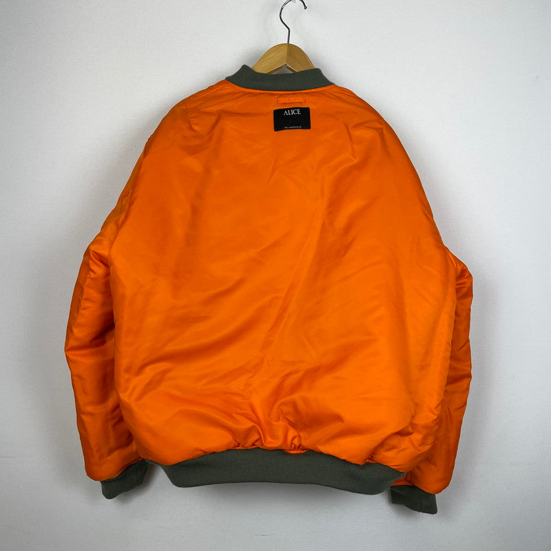 【中古品】【メンズ】 ALICE HOLLYWOOD アリスハリウッド × F.M.C.D エフエムシーディー 別注 コラボ ALICE CUSTOM BOMBER JACKET アリス カスタム ボンバー ジャケット アウター 141-260107-ks-16-tei サイズ：M カラー：TYPE 1 万代Net店