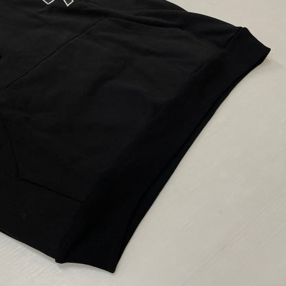 【中古品】【メンズ】 HYSTERIC GLAMOUR ヒステリックグラマー × WIND AND SEA ウィンダンシー 別注コラボ 3RD LOGO HOODIE WDS-HYS-3-06 ロゴフーディー トップス プルオーバーパーカー 142-260817-ss-05-tei サイズ：M カラー：ブラック 万代Net店
