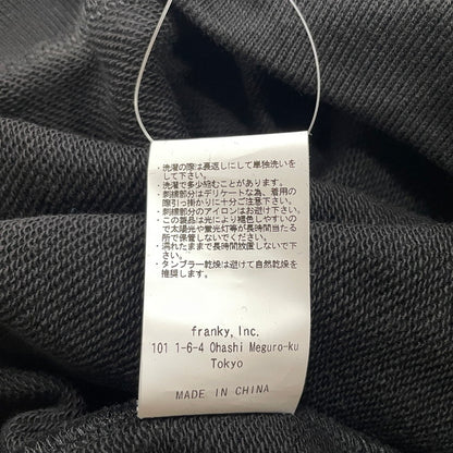 【中古品】【メンズ】 HYSTERIC GLAMOUR ヒステリックグラマー × WIND AND SEA ウィンダンシー 別注コラボ 3RD LOGO HOODIE WDS-HYS-3-06 ロゴフーディー トップス プルオーバーパーカー 142-260817-ss-05-tei サイズ：M カラー：ブラック 万代Net店