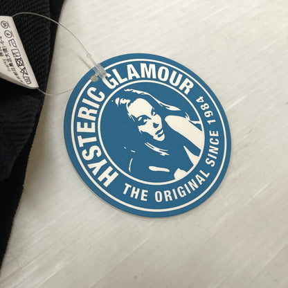 【中古品】【メンズ】 HYSTERIC GLAMOUR ヒステリックグラマー × WIND AND SEA ウィンダンシー 別注コラボ 3RD LOGO HOODIE WDS-HYS-3-06 ロゴフーディー トップス プルオーバーパーカー 142-260817-ss-05-tei サイズ：M カラー：ブラック 万代Net店