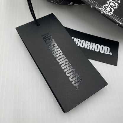 【中古品】【メンズ】 NEIGHBORHOOD ネイバーフッド 21SS DAD-B/C-CAP 212YGNH-HT10 ダッド キャップ ペイズリー 帽子 185-260704-yo-12-tei サイズ：FITS ALL カラー：ブラック 万代Net店