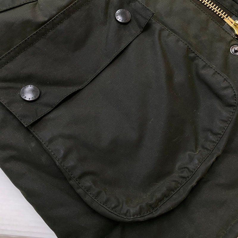【現状渡し品】【メンズ】 BARBOUR バブアー BEDALE OILED JACKET 1502380 ビデイル オイル ジャケット ライトアウター 145-260108-ks-06-tei サイズ：36 カラー：モスグリーン 万代Net店