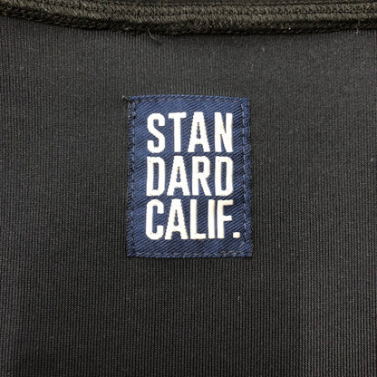 【中古品】【メンズ】 STANDARD CALIFORNIA スタンダードカリフォルニア SD TECH WARM ZIP HOOD SWEAT SD テック ウォーム ジップ フード スウェット トップス フルジップパーカー 140-260109-yy-16-tei サイズ：L カラー：ブラック 万代Net店