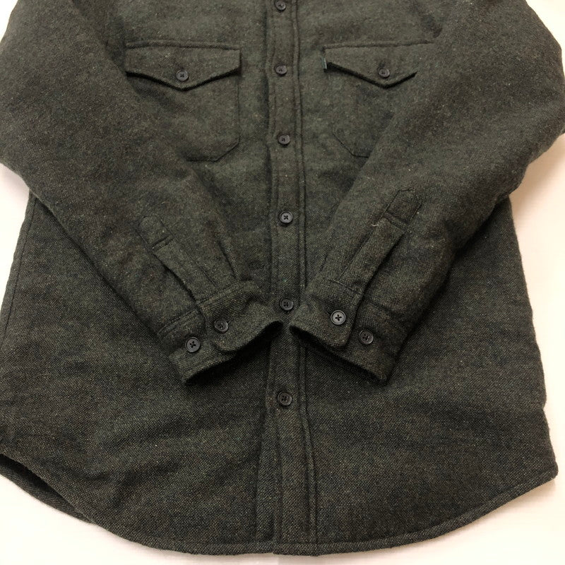 【中古品】【メンズ】 Supreme シュプリーム 12AW PILE LINED SHIRT パイル ラインド シャツ ライトアウター 149-260109-yy-20-tei サイズ：S カラー：カーキ 万代Net店