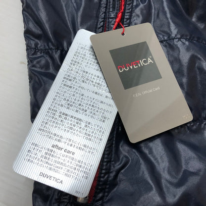 【中古品】【メンズ】 DUVETICA デュベティカ DOWN JACKET U.3390.00-1035R ダウンジャケット アウター フェザー 141-260111-ko-08-tei サイズ：46 カラー：ネイビー 万代Net店