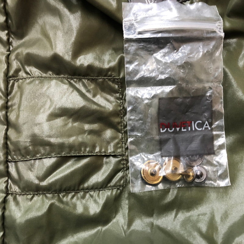 【中古品】【メンズ】 DUVETICA デュベティカ DOWN JACKET U.3390.00-1035R ダウンジャケット アウター フェザー 141-260111-ko-08-tei サイズ：46 カラー：ネイビー 万代Net店