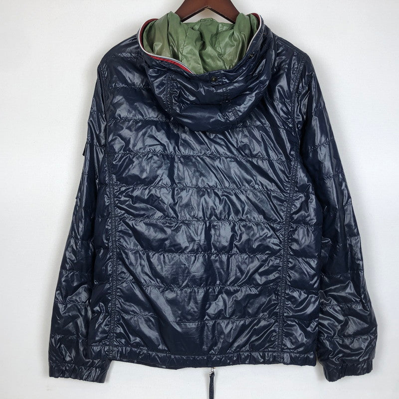 【中古品】【メンズ】 DUVETICA デュベティカ DOWN JACKET U.3390.00-1035R ダウンジャケット アウター フェザー 141-260111-ko-08-tei サイズ：46 カラー：ネイビー 万代Net店