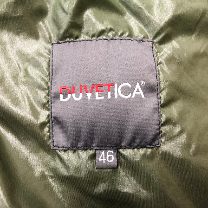 【中古品】【メンズ】 DUVETICA デュベティカ DOWN JACKET U.3390.00-1035R ダウンジャケット アウター フェザー 141-260111-ko-08-tei サイズ：46 カラー：ネイビー 万代Net店