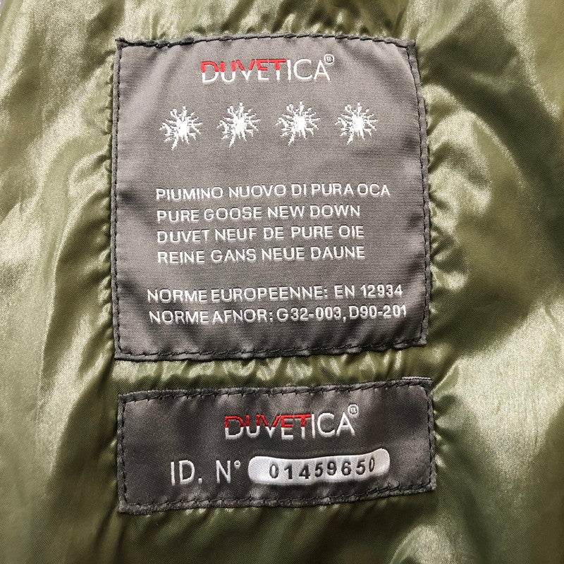 【中古品】【メンズ】 DUVETICA デュベティカ DOWN JACKET U.3390.00-1035R ダウンジャケット アウター フェザー 141-260111-ko-08-tei サイズ：46 カラー：ネイビー 万代Net店