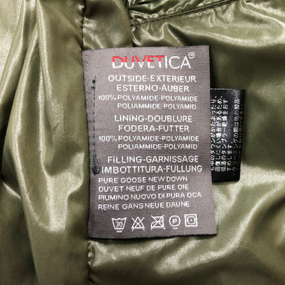 【中古品】【メンズ】 DUVETICA デュベティカ DOWN JACKET U.3390.00-1035R ダウンジャケット アウター フェザー 141-260111-ko-08-tei サイズ：46 カラー：ネイビー 万代Net店