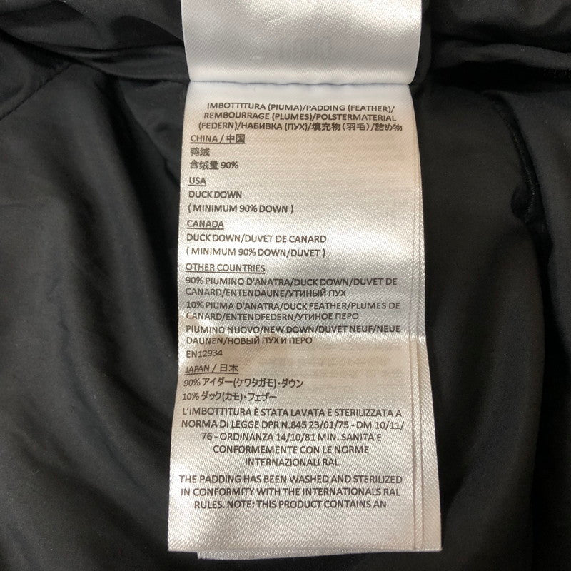 【中古品】【メンズ】 DOWN JACKET ダウンジャケット アウター ダックダウン フェザー 141-260111-ko-10-tei サイズ：46 カラー：ブラック 万代Net店