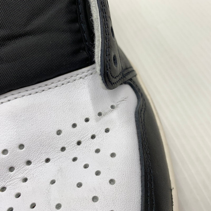 【中古品】【メンズ】 NIKE ナイキ AIR JORDAN 1 RETRO HIGH OG BLACK TOE REIMAGINED DZ5485-106 エアジョーダン1 レトロ ハイ スニーカー 靴 シューズ 160-260917-ko-02-teih サイズ：27.5cm カラー：ブラックレッド 万代Net店
