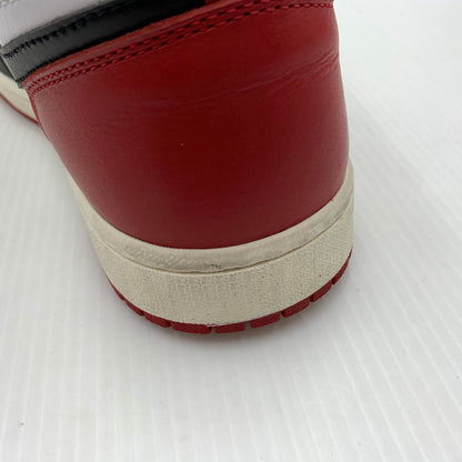 【中古品】【メンズ】 NIKE ナイキ AIR JORDAN 1 RETRO HIGH OG BLACK TOE REIMAGINED DZ5485-106 エアジョーダン1 レトロ ハイ スニーカー 靴 シューズ 160-260917-ko-02-teih サイズ：27.5cm カラー：ブラックレッド 万代Net店