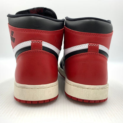 【中古品】【メンズ】 NIKE ナイキ AIR JORDAN 1 RETRO HIGH OG BLACK TOE REIMAGINED DZ5485-106 エアジョーダン1 レトロ ハイ スニーカー 靴 シューズ 160-260917-ko-02-teih サイズ：27.5cm カラー：ブラックレッド 万代Net店