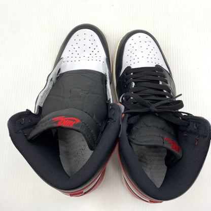 【中古品】【メンズ】 NIKE ナイキ AIR JORDAN 1 RETRO HIGH OG BLACK TOE REIMAGINED DZ5485-106 エアジョーダン1 レトロ ハイ スニーカー 靴 シューズ 160-260917-ko-02-teih サイズ：27.5cm カラー：ブラックレッド 万代Net店