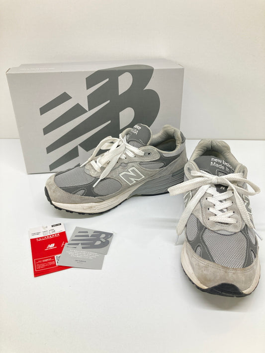 【中古品】【メンズ】 NEW BALANCE ニューバランス MR993GL ローカット スニーカー 靴 MADE IN USA 162-260718-kk-27-hon カラー：GRAY 万代Net店