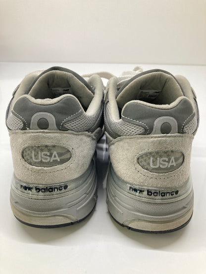 【中古品】【メンズ】 NEW BALANCE ニューバランス MR993GL ローカット スニーカー 靴 MADE IN USA 162-260718-kk-27-hon カラー：GRAY 万代Net店