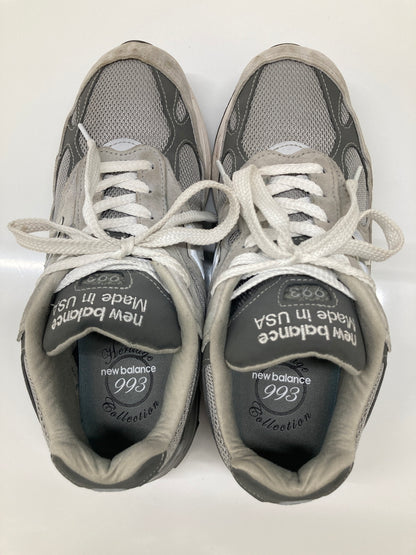 【中古品】【メンズ】 NEW BALANCE ニューバランス MR993GL ローカット スニーカー 靴 MADE IN USA 162-260718-kk-27-hon カラー：GRAY 万代Net店