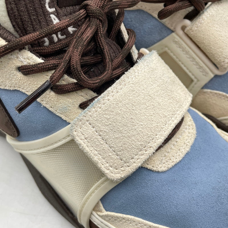 【中古品】【メンズ】 NIKE ナイキ × TRAVISSCOTT トラヴィススコット 別注コラボ ZOOM FIELD JAXX HQ3072-400 ズーム フィールド ジャックス スニーカー 靴 160-260904-yo-03-teih サイズ：27.5cm カラー：レーチェブルー/アイボリー 万代Net店