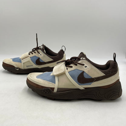 【中古品】【メンズ】 NIKE ナイキ × TRAVISSCOTT トラヴィススコット 別注コラボ ZOOM FIELD JAXX HQ3072-400 ズーム フィールド ジャックス スニーカー 靴 160-260904-yo-03-teih サイズ：27.5cm カラー：レーチェブルー/アイボリー 万代Net店