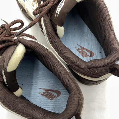 【中古品】【メンズ】 NIKE ナイキ × TRAVISSCOTT トラヴィススコット 別注コラボ ZOOM FIELD JAXX HQ3072-400 ズーム フィールド ジャックス スニーカー 靴 160-260904-yo-03-teih サイズ：27.5cm カラー：レーチェブルー/アイボリー 万代Net店