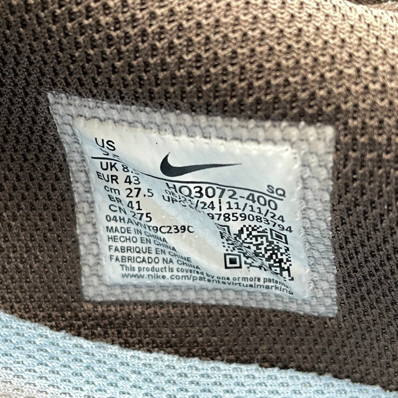 【中古品】【メンズ】 NIKE ナイキ × TRAVISSCOTT トラヴィススコット 別注コラボ ZOOM FIELD JAXX HQ3072-400 ズーム フィールド ジャックス スニーカー 靴 160-260904-yo-03-teih サイズ：27.5cm カラー：レーチェブルー/アイボリー 万代Net店