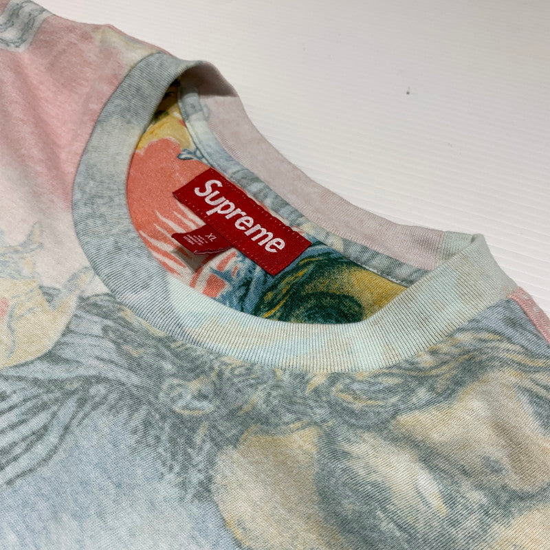 【中古品】【メンズ】 Supreme シュプリーム JESUS S/S TEE ジーザス ショートスリーブ Tシャツ 半袖 トップス 149-260613-ko-13-tei サイズ：XL カラー：マルチ 万代Net店