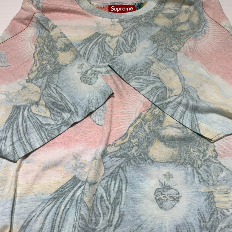 【中古品】【メンズ】 Supreme シュプリーム JESUS S/S TEE ジーザス ショートスリーブ Tシャツ 半袖 トップス 149-260613-ko-13-tei サイズ：XL カラー：マルチ 万代Net店