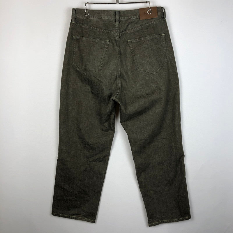 【中古品】【メンズ】 HUF ハフ CLASSIC DENIM PANTS クラシック デニムパンツ ボトムス ジーンズ 153-260111-yy-20-tei サイズ：32 カラー：グリーン 万代Net店