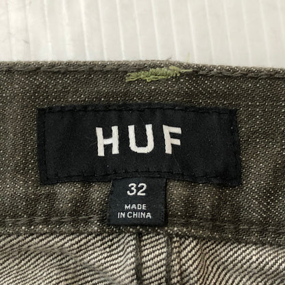 【中古品】【メンズ】 HUF ハフ CLASSIC DENIM PANTS クラシック デニムパンツ ボトムス ジーンズ 153-260111-yy-20-tei サイズ：32 カラー：グリーン 万代Net店