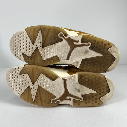 【中古品】【メンズ】 NIKE ナイキ 384664-705 AIR JORDAN 6 RETRO "WHEAT" エアジョーダン6 レトロ スニーカー 靴 160-260515-ky-08-teih サイズ：29.5cm カラー：ブラウン 万代Net店