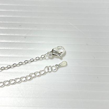 【中古品】【レディース】 UNKNOWN MOISSANITE STONE SILVER NECKLACE モアサナイト 3連ストーン シルバーネックレス アクセサリー 192-260221-yo-16-tei カラー：シルバー 万代Net店
