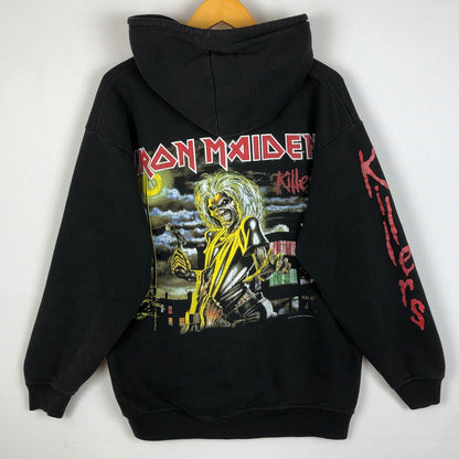 【中古品】【メンズ】 PROMODORO プロモドーロ IRON MAIDEN KILLERS PULLOVER HOODIE アイアンメイデン キラーズ プルオーバー フーディー トップス パーカー 145-260111-yy-10-tei サイズ：L カラー：ブラック 万代Net店