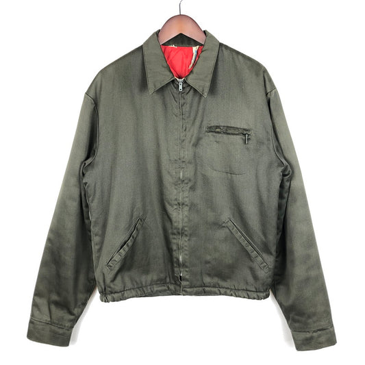 【現状渡し品】【メンズ】 MONTGOMERY WARD モンゴメリーワード 70's QUILTING WORK JACKET VINTAGE 70年代 キルティング ワーク ジャケット ライトアウター ヴィンテージ 145-260111-yy-16-tei サイズ：不明 カラー：カーキ 万代Net店