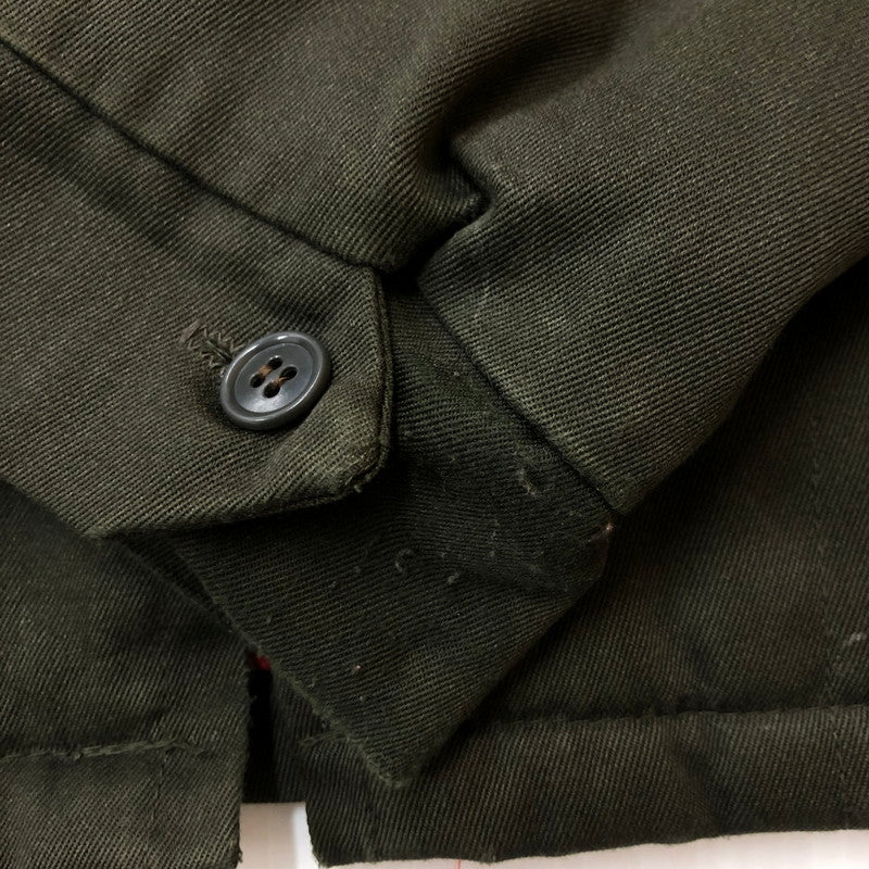 【現状渡し品】【メンズ】 MONTGOMERY WARD モンゴメリーワード 70's QUILTING WORK JACKET VINTAGE 70年代 キルティング ワーク ジャケット ライトアウター ヴィンテージ 145-260111-yy-16-tei サイズ：不明 カラー：カーキ 万代Net店