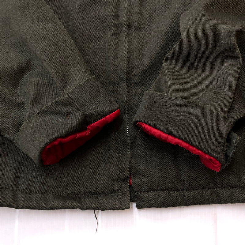 【現状渡し品】【メンズ】 MONTGOMERY WARD モンゴメリーワード 70's QUILTING WORK JACKET VINTAGE 70年代 キルティング ワーク ジャケット ライトアウター ヴィンテージ 145-260111-yy-16-tei サイズ：不明 カラー：カーキ 万代Net店