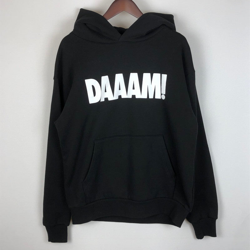 【中古品】【メンズ】 UNION ユニオン PATTA DAAMN HOODIE パッタ ダームン フーディー トップス プルオーバーパーカー USA製 142-260111-yy-09-tei サイズ：M カラー：ブラック 万代Net店