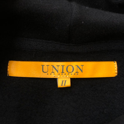 【中古品】【メンズ】 UNION ユニオン PATTA DAAMN HOODIE パッタ ダームン フーディー トップス プルオーバーパーカー USA製 142-260111-yy-09-tei サイズ：M カラー：ブラック 万代Net店