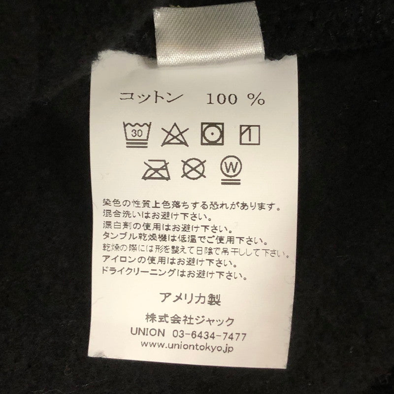【中古品】【メンズ】 UNION ユニオン PATTA DAAMN HOODIE パッタ ダームン フーディー トップス プルオーバーパーカー USA製 142-260111-yy-09-tei サイズ：M カラー：ブラック 万代Net店