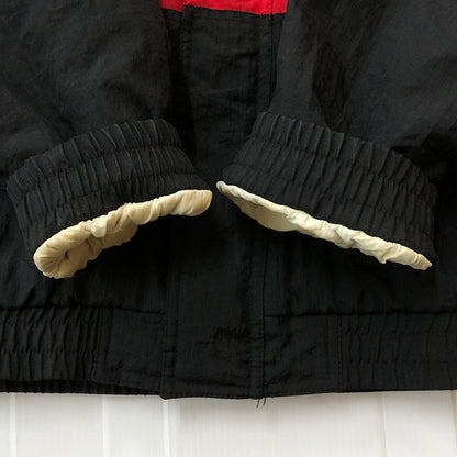 【中古品】【メンズ】 APEX ONE エイペックスワン 90's NBA CHICAGO BULLS NYLON JACKET 90年代 エヌビーエー シカゴブルズ ナイロン ジャケット ライトアウター 145-260111-yy-15-tei サイズ：L カラー：マルチカラー 万代Net店