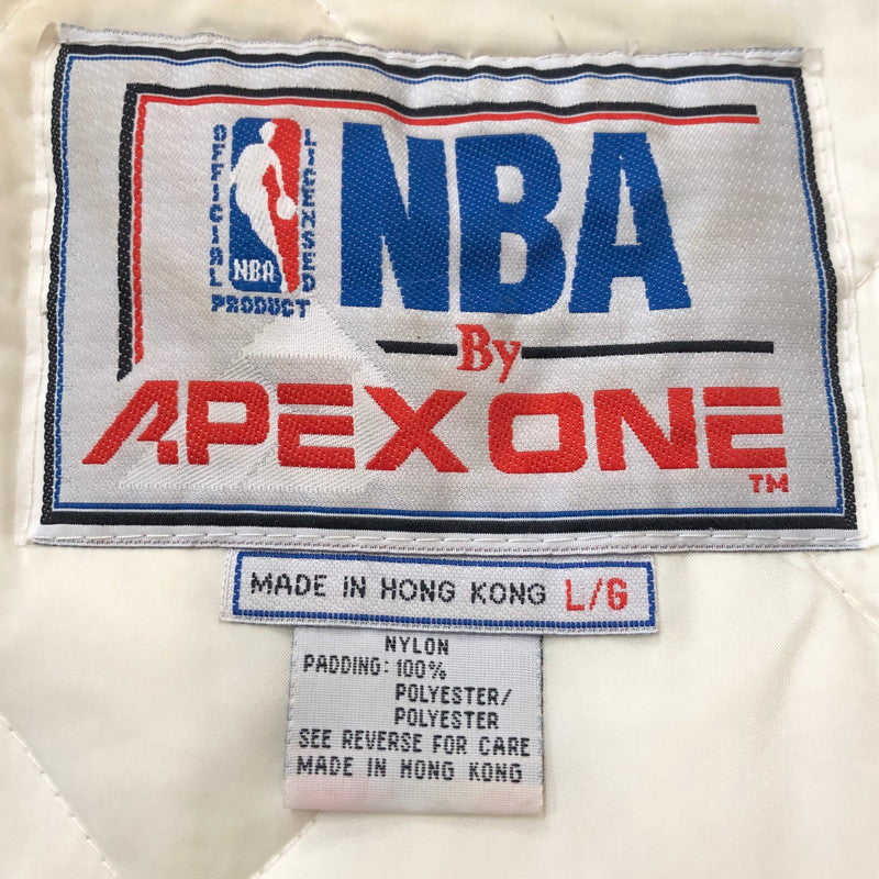 【中古品】【メンズ】 APEX ONE エイペックスワン 90's NBA CHICAGO BULLS NYLON JACKET 90年代 エヌビーエー シカゴブルズ ナイロン ジャケット ライトアウター 145-260111-yy-15-tei サイズ：L カラー：マルチカラー 万代Net店