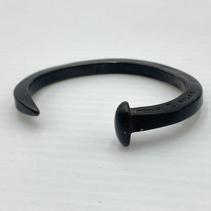 【中古品】【メンズ】 GILES & BROTHER ジャイルス アンド ブラザース SKINNY SPIKE CUFF スキニースパイクカフ パイクバングル アクセサリー ブレスレット 192-260720-ss-05-tei カラー：ミリタリーブラック 万代Net店