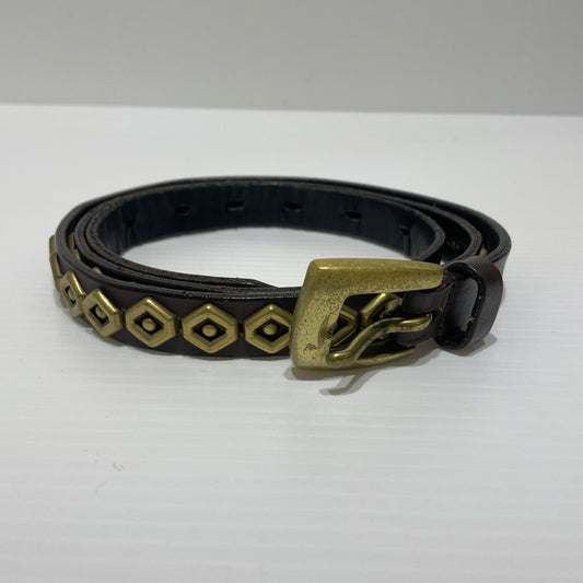【現状渡し品】【メンズ】 A BATHING APE アベイシング エイプ NARROW BELT ナローベルト アクセサリー レザー 205-260715-ko-06-tei サイズ：M カラー：M 万代Net店