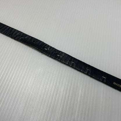 【現状渡し品】【メンズ】 A BATHING APE アベイシング エイプ NARROW BELT ナローベルト アクセサリー レザー 205-260715-ko-06-tei サイズ：M カラー：M 万代Net店